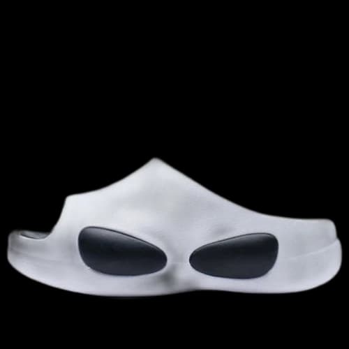 Li-Ning Counterflow Shock Absorption Sports Slippers Unisex 'Standard White Black'