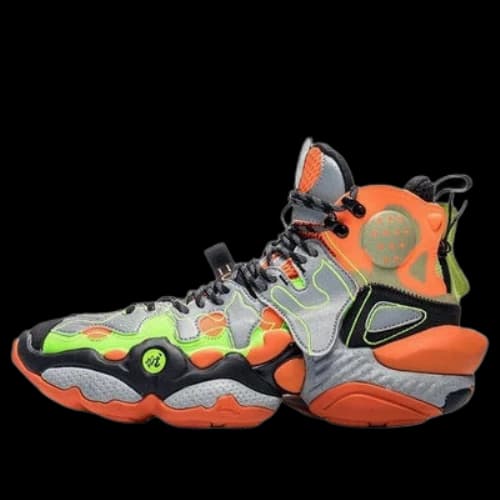 Li-Ning Reburn Ace Mid New York Fashion Week 'Orange Green Black'