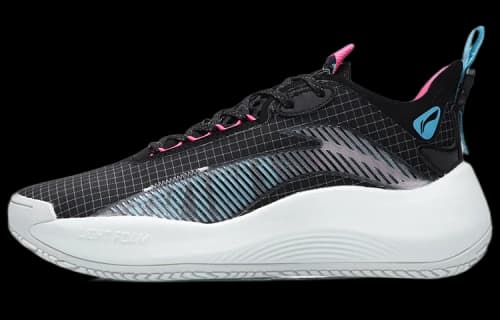 Li-Ning 1 BadFive Street Sole 'Black Blue Pink'
