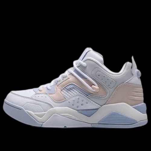 Li-Ning Casual Basketball Shoes 'White Blue Pink' (Women's)