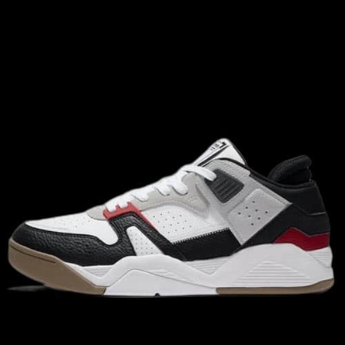Li-Ning Casual Basketball Shoes Low 'Black White Red'