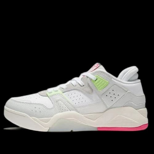 Li-Ning Casual Basketball Shoes 'Grey Green Pink' (Women's)