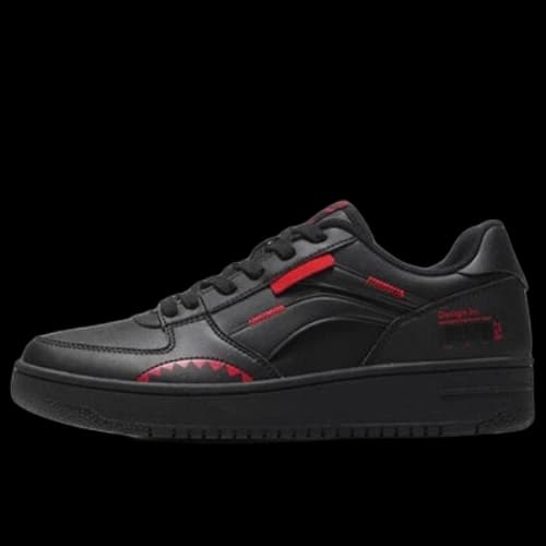 Li-Ning No.258 Classic Leisure Low 'Black Red'