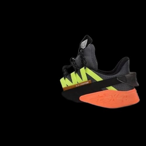 Li-Ning EXD IV Breathable Classic Casual Shoes/Sneakers Gray Orange