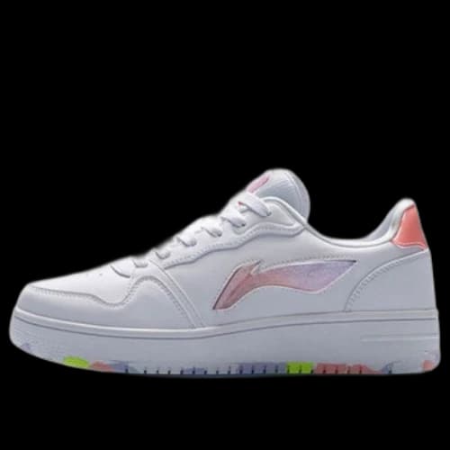 Li-Ning Classic Casual Sneakers 'White Purple' (Women's)