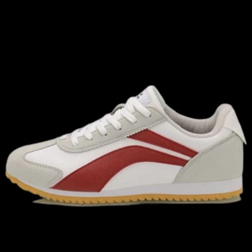 Li-Ning Classic Leisure Low 'White Grey Red' (Women's)