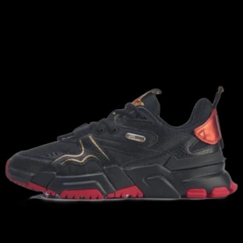 Li-Ning 001 Support Classic Casual Shoes CNY Black Red
