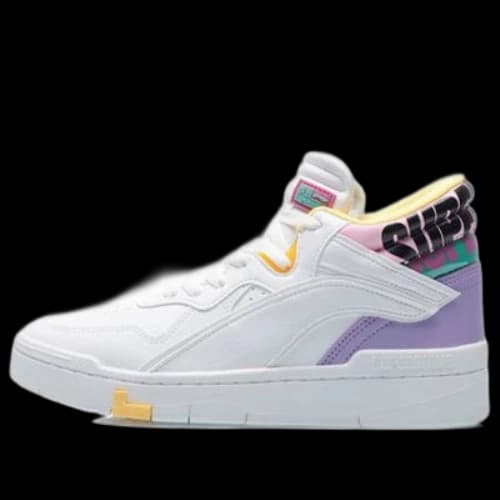 Li-Ning Superwave Mid 'White Purple Yellow' (Women's)