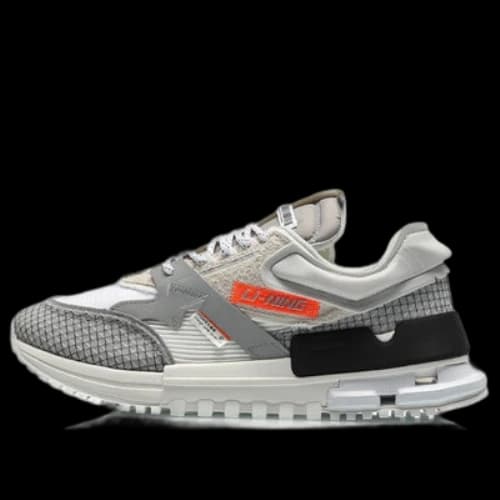 Li-Ning 001 Classic Casual Shoes Gray White