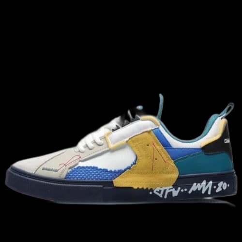 Li-Ning Counterflow GouXu 'White Blue Yellow'
