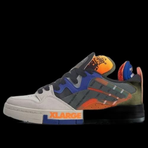 Li-Ning Classic Skateboarding Low x Xlarge 'Grey Orange'