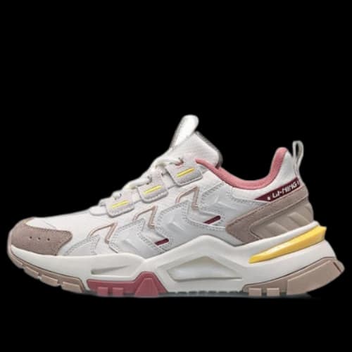 Li-Ning Sport Leisure 'White Khaki Yellow' (Women's)