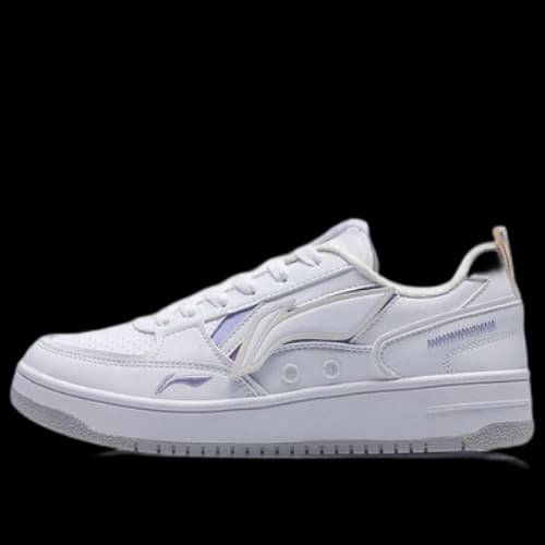 Li-Ning Lifestyle Skate Shoes 'White Purple' (Women's)