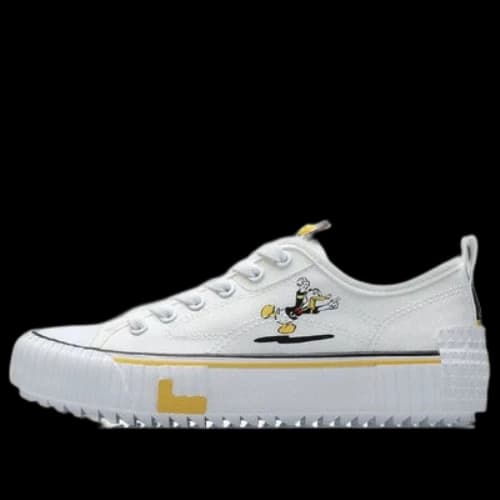 Li-Ning x Disney Skate Shoes 'White Black' (Women's)