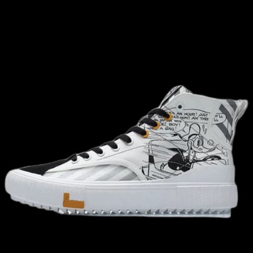 Li-Ning Classic Canvas Hi x Disney 'White Black'