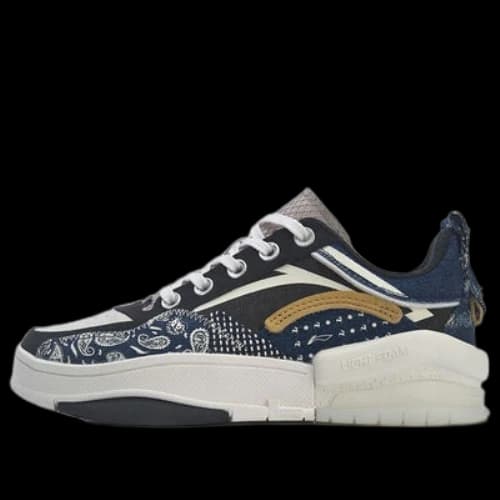 Li-Ning Weiwu Skate 'Grey Blue White' (Women's)