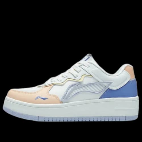 Li-Ning Classic Skateboarding 'White Pink Teal' (Women's)