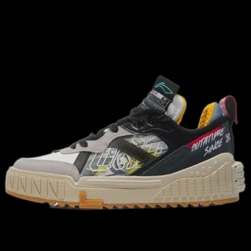 Li-Ning 001 Unblock x Back To The Future 'White Grey Black'