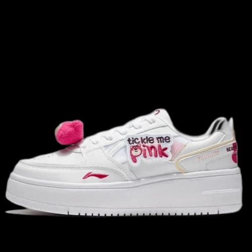 Li-Ning Classic Skateboarding x Disney 'White Pink Lotso' (Women's)