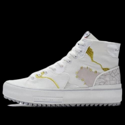 Li-Ning CF Classic Canvas Hi 'White Pink Gold'