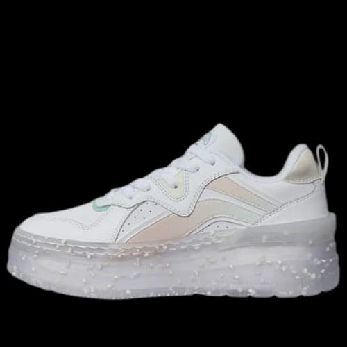 Li-Ning Platform Shoes 'White Pink' (Women's)