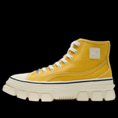 Li-Ning CF Classic Canvas Hi 'Yellow White'