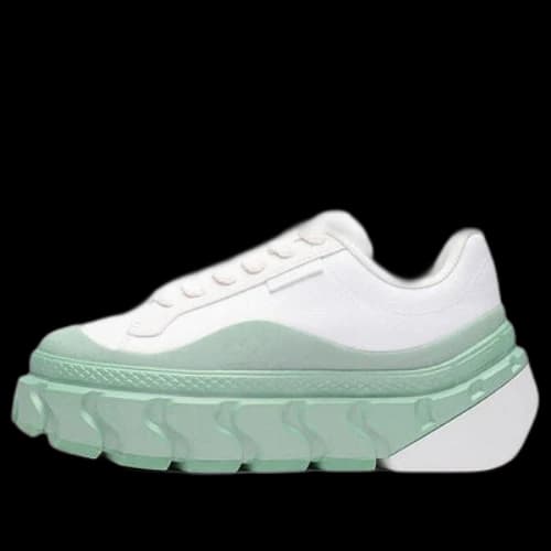 Li-Ning Lifestyle CF Skate Shoes 'Green White' (Women's)