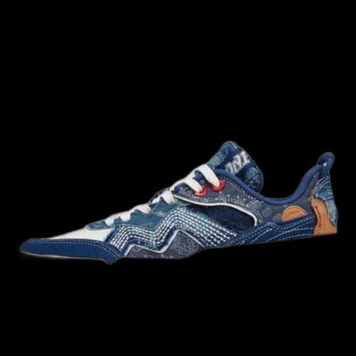Li-Ning 001 Unblock Skate Shoes 'Jeans Blue'