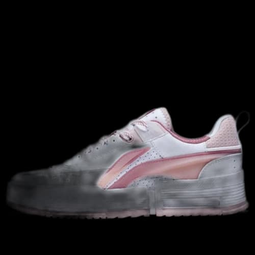 Li-Ning Casual Skate Shoes 'White Pink' (Women's)