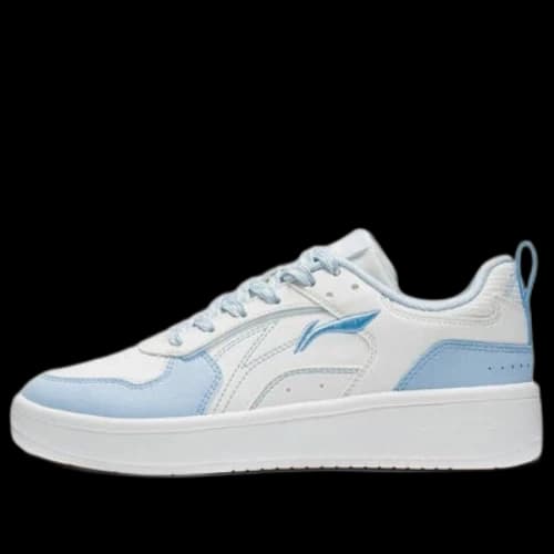 Li-Ning Xingchuan Skate Sneakers 'White Blue' (Women's)