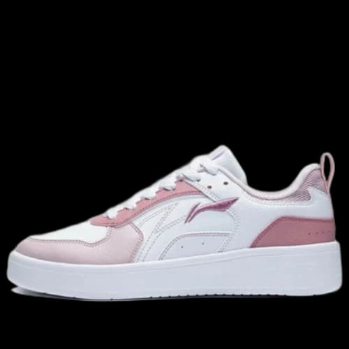 Li-Ning Xingchuan Skate Sneakers 'White Pink' (Women's)