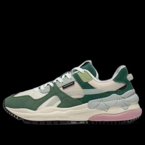 Li-Ning ChengFeng Sport Sneakers 'Beige Green Pink' (Women's)