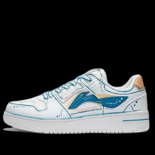 Li-Ning Tianji Skate Shoes 'White Blue'