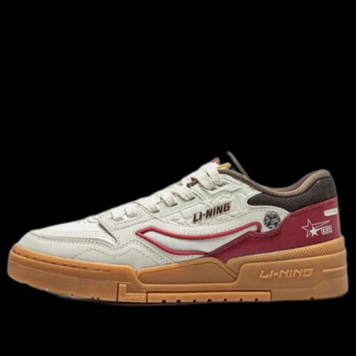 Li-Ning 001 BTC Premium 'White Red Gum'