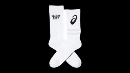 Gallery Dept. x ASICS Socks White