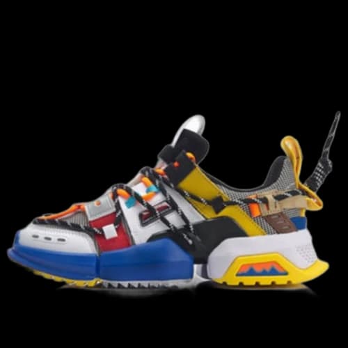 Li-Ning Titan x 2019 New York Fashion Week 'Yellow Blue' (Women's)