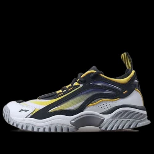 Li-Ning Running Shoes White/Black/Yellow