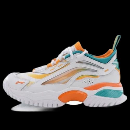 Li-Ning Aurora Windwalker x Gilr Bad Five 'White Orange' (Women's)