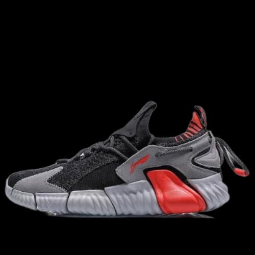 Li-Ning WuKong Ace Low Paris Fashion Week 'Black Grey Red'
