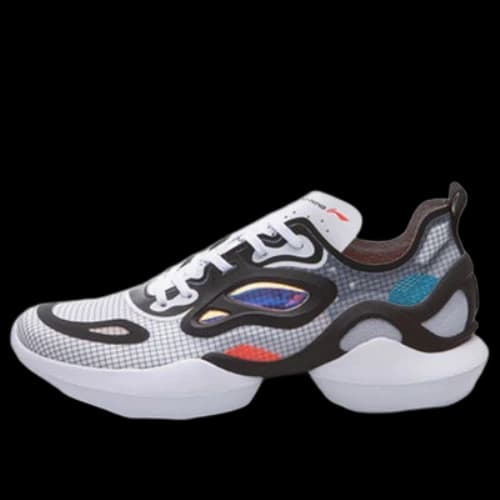 Li-Ning Comet 'White Black Grey'