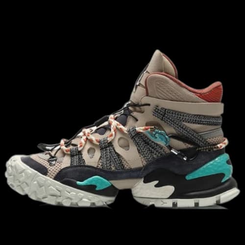 Li-Ning Countflow Hi x Dunhuang Museum 'Grey Tan'