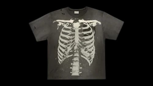 All Human Real Friends T-shirt Grey Wash
