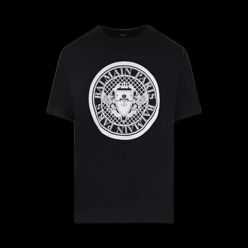 Balmain Printed T-Shirt 'Black/White'