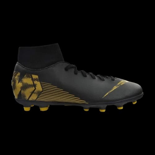 Nike Mercurial Superfly 6 Club MG 'Black Metallic Gold'