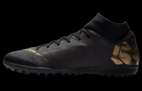 Nike Mercurial Superfly 6 Academy TF ' Black Metallic Gold'