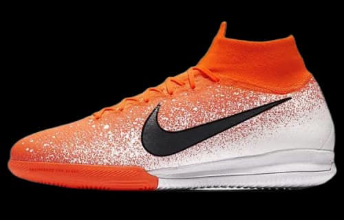 Nike Mercurial Superfly 6 12 Elite DF IC 'Orange White Black'