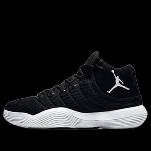 Air Jordan SUPER.FLY 2017 PFX BLACK WHITE-PURE PLATINUM 'Black White'