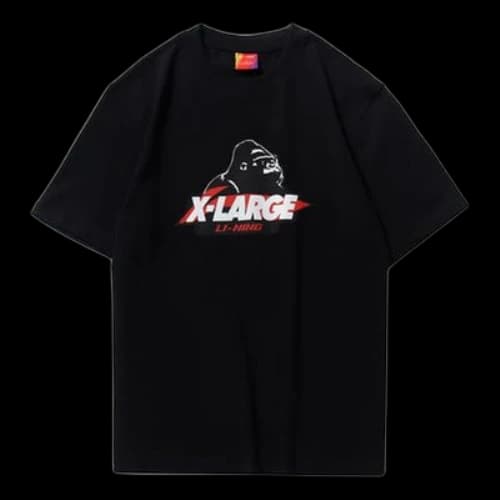 Li-Ning x XLARGE Crossover Printing Short Sleeve Black