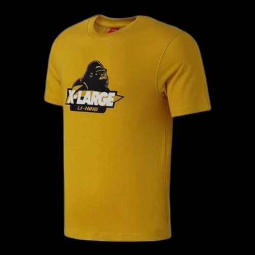 Li-Ning x Xlarge Crossover Printing Short Sleeve Yellow