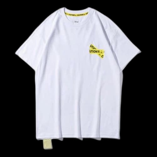 Li-Ning x Disney Crossover Zombie Donald Duck Printing Short Sleeve Couple Style White